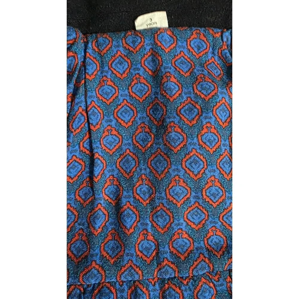 Egg‎ by Susan Lazar Girls Hooded Blue Wool Pea Coat Size 3